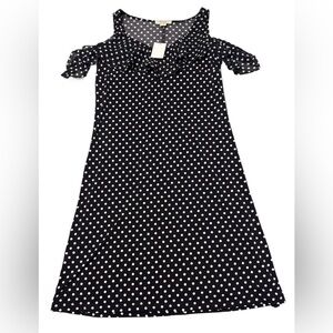 Versona Black and White Polka Dot Dress